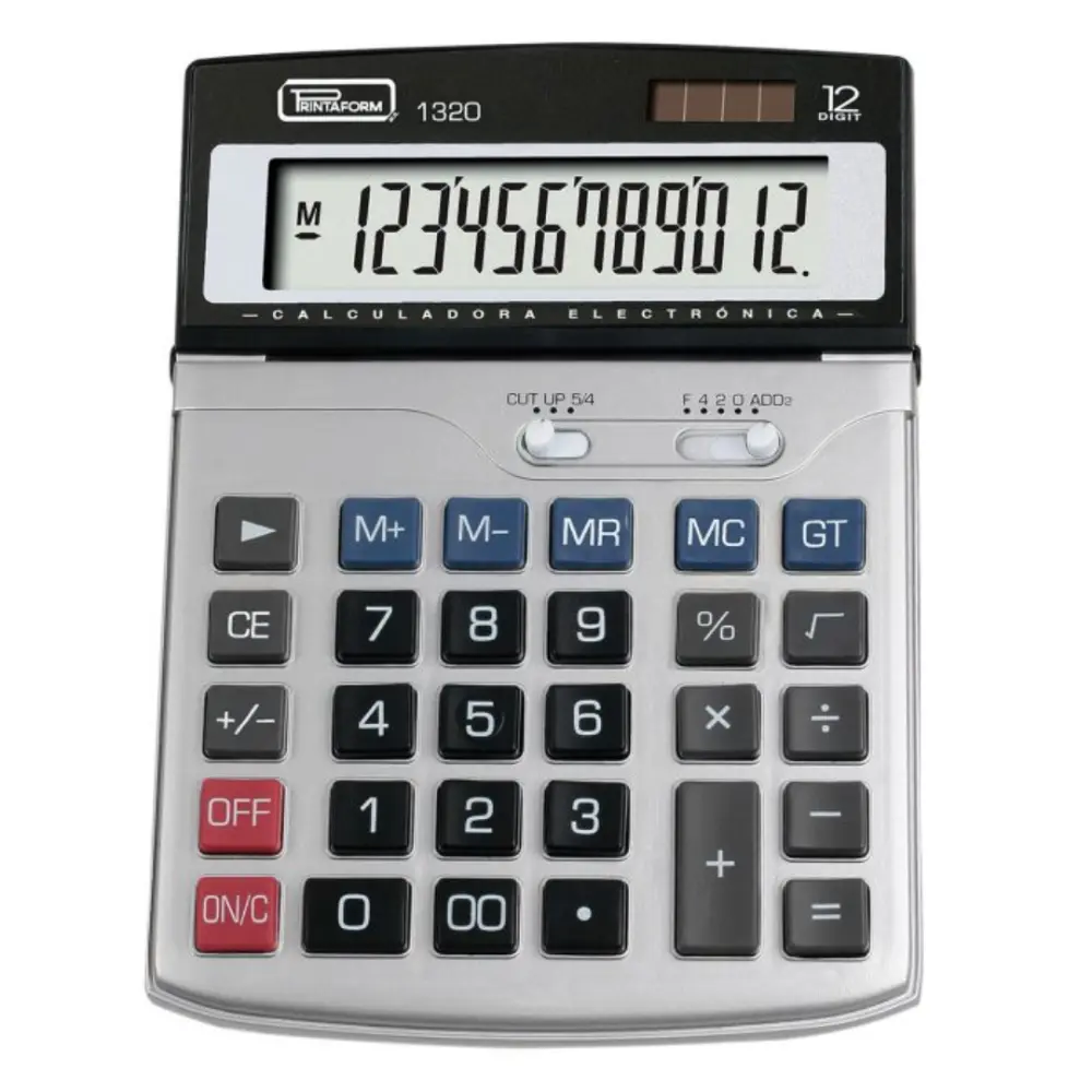 CALCULADORA 1320 PRINTAFORM 12 DIG.