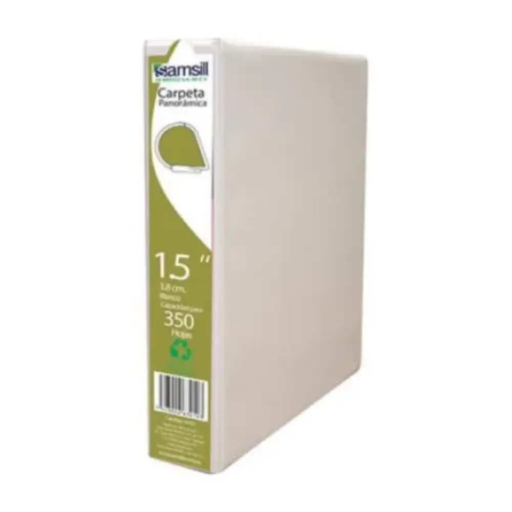 CARPETA SAMSILL C/VENTANA 1.5 PULG BLANCA