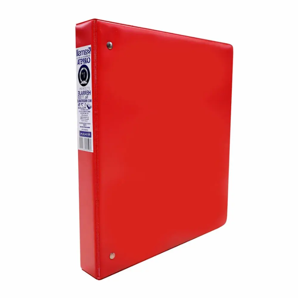 CARPETA SAMSILL 1 PULG ROJO   11303