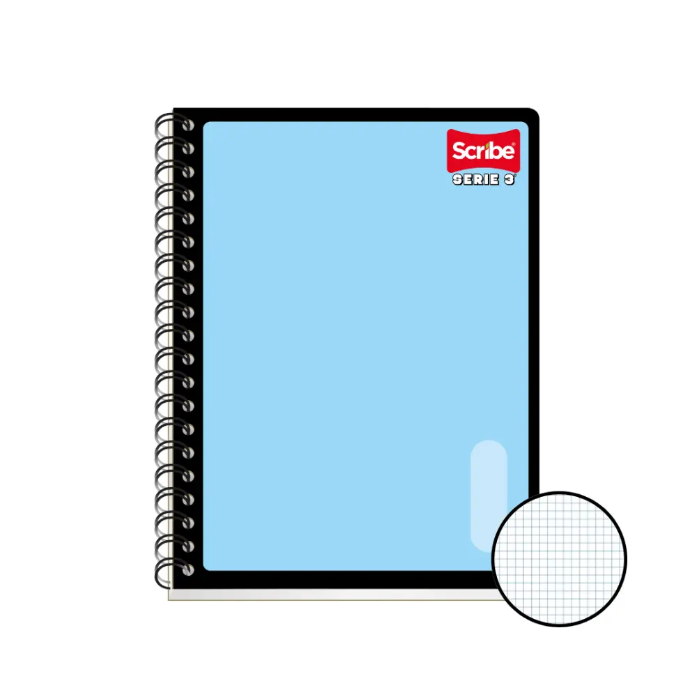 CUADERNO PROFESIONAL SCRIBE SERIE 3 100 H. CUADRO 5 MM.