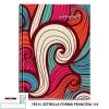 LIBRETA EMPASTADA 192 H. ESTRELLA FORMA FRANCESA 1/4