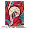 LIBRETA EMPASTADA 192 H. ESTRELLA C/INDICE FORMA FRANCESA 1/4