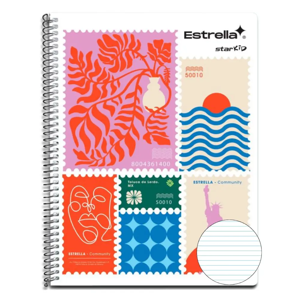 CUADERNO PROFESIONAL ESTRELLA C/POSTER 100 H. RAYA
