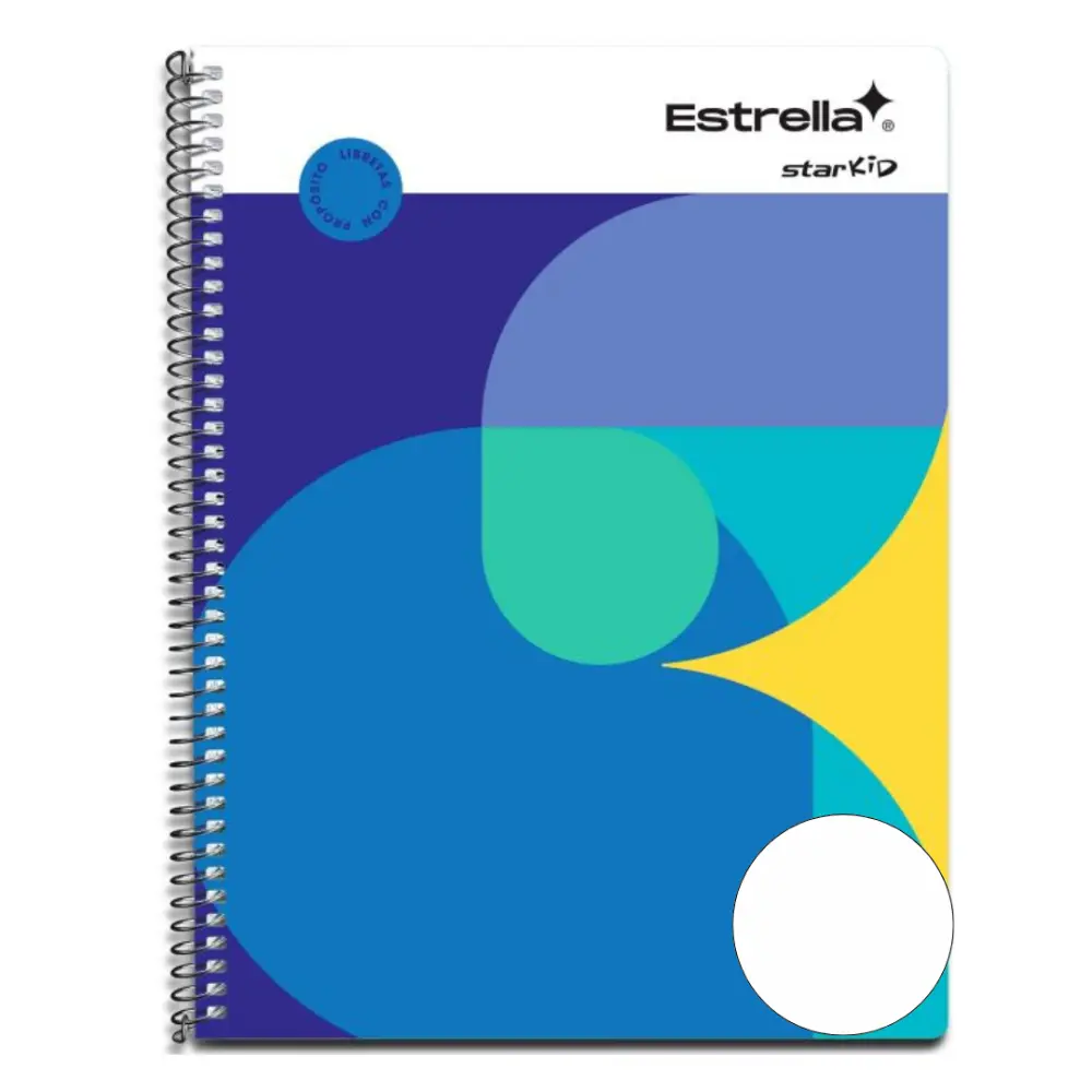 CUADERNO PROFESIONAL ESTRELLA C/POSTER 100 H. BLANCO