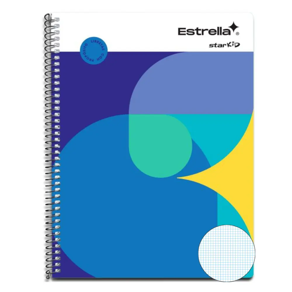 CUADERNO PROFESIONAL ESTRELLA C/POSTER 100 H. CUAD 5
