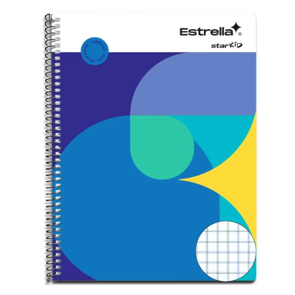 CUADERNO PROFESIONAL ESTRELLA C/POSTER 100 H. CUAD 7