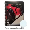 CUADERNO ESTRELLA FORMA FRANCESA 100 H. CUADRO 5 MM