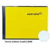 CUADERNO ESTRELLA FORMA ITALIANA 100 H. CUADRO 5 MM