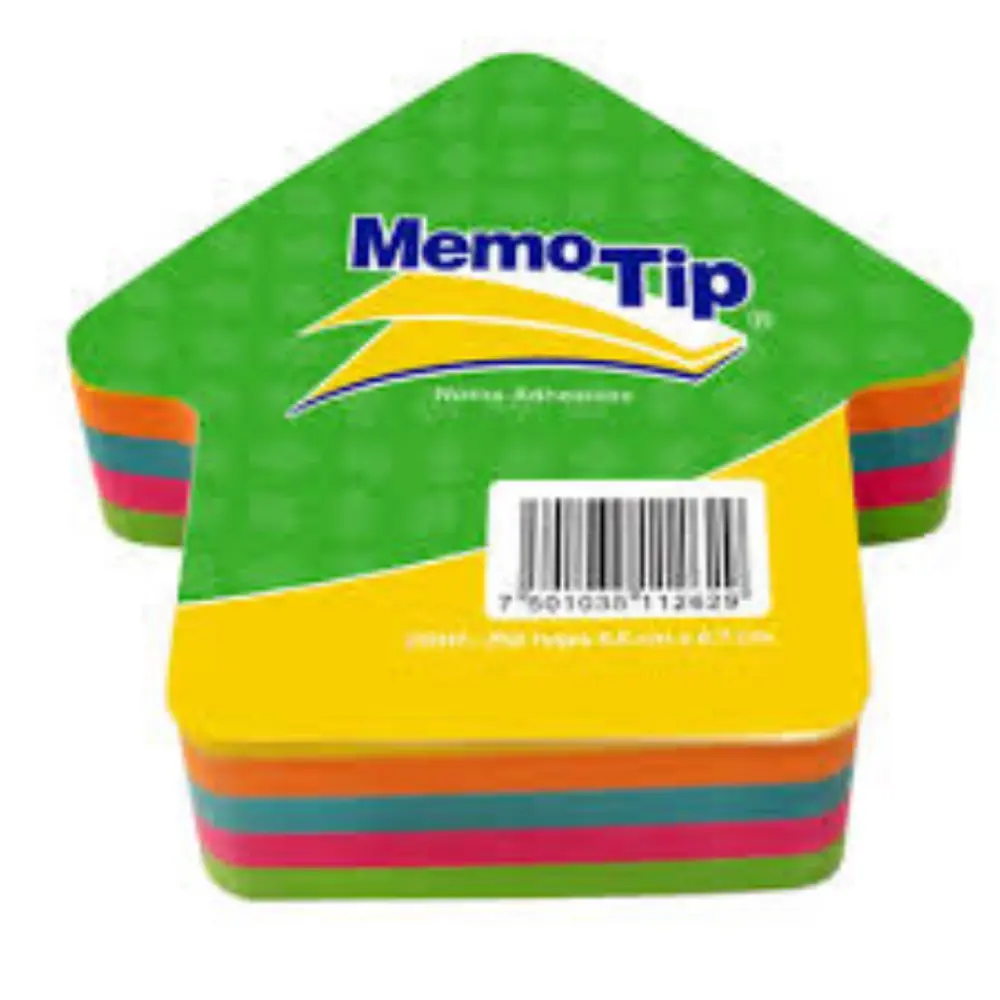 BLOCK MEMO TIP CHICO FIGURA PUNTA FLECHA