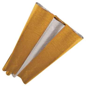 PAPEL METALICO GOFRADO PARA REGALO