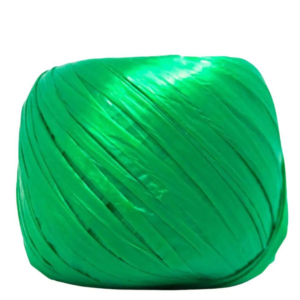 RAFIA SELANUSA BOLITA DE 100 GRS 103 VERDE BANDERA