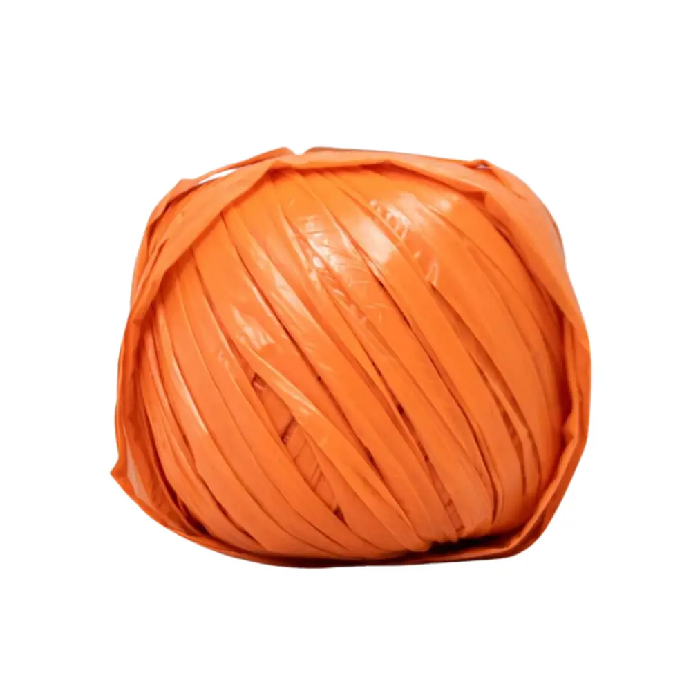 RAFIA SELANUSA BOLITA DE 100 GRS 120 NARANJA
