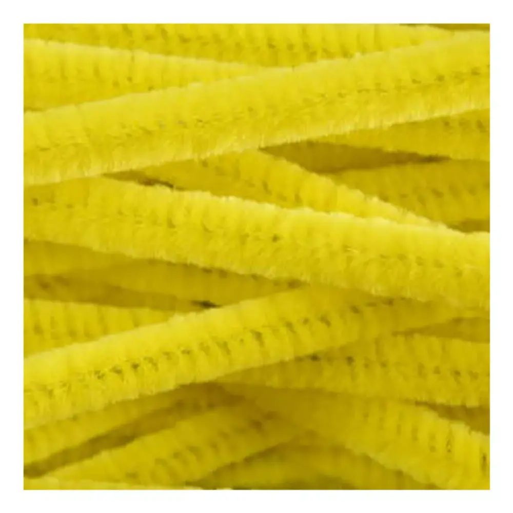 LIMPIAPIPAS/CHENILLE SELANUSA C/100 3 AMARILLO CANARIO