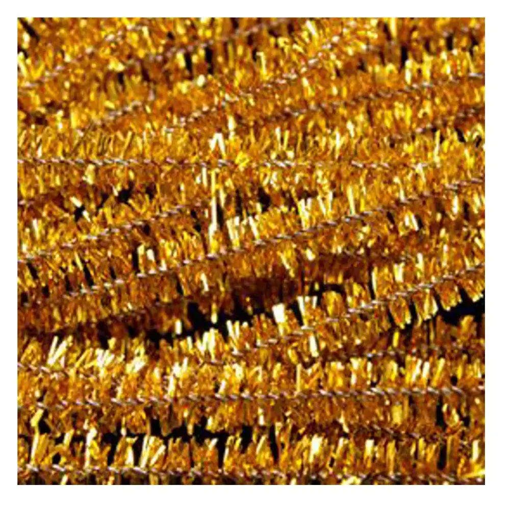 LIMPIAPIPAS/CHENILLE SELANUSA METALICO C/100 41 ORO