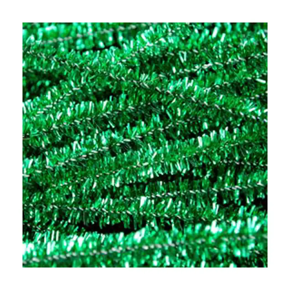 LIMPIAPIPAS/CHENILLE SELANUSA METALICO C/100 45 VERDE BANDERA