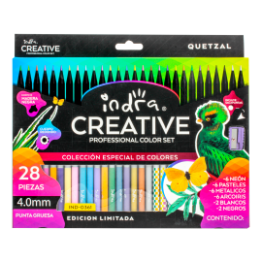 COLORES PROFESIONAL INDRA MOD. 0361 ESTUCHE C/28 PZAS