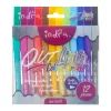 MARCADOR INDRA OUT LINER C/GLITTER IND-0658 C/12 PZAS.