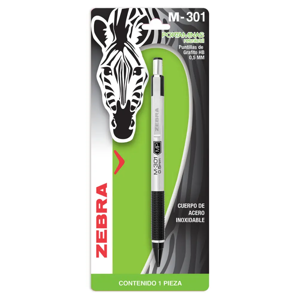 LAPICERO ZEBRA M-301 0.5 MM.NO.6000