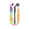 MARCADOR MCKIE DOBLE PUNTA ZEBRA NEGRO