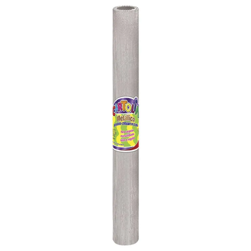 MICRO CORRUGADO CARTOLIN 444 70X50 CM. GRIS