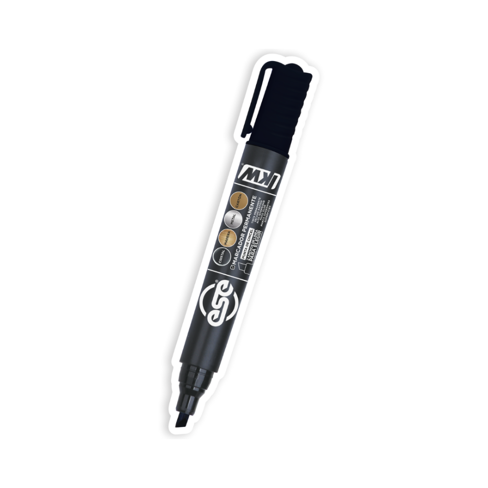 MARCADOR PERMANENTE KW NEGRO