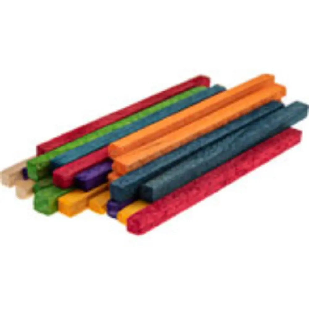 PALITO DE COLOR CUADRADO BOLSA C/90 PZAS.
