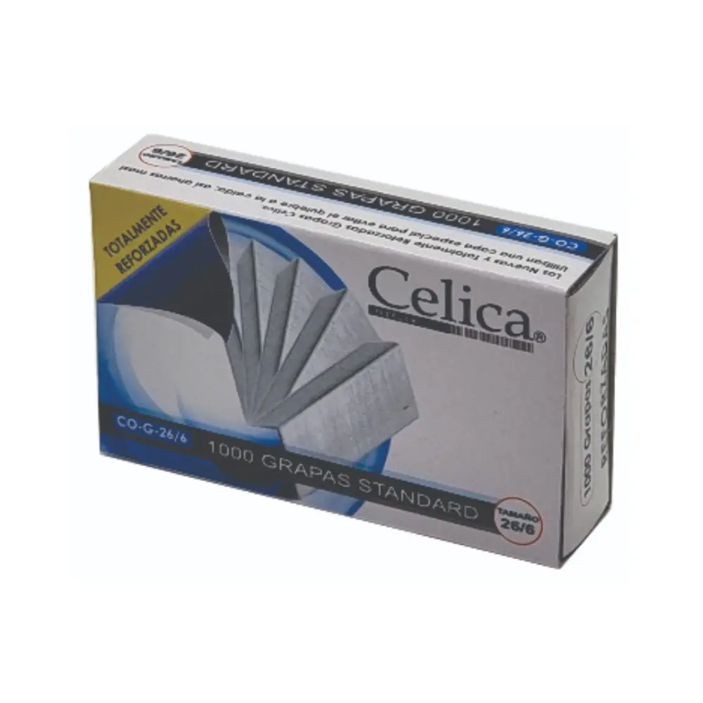 GRAPA STANDARD CELICA CAJA C/1000 PZAS. 26/6