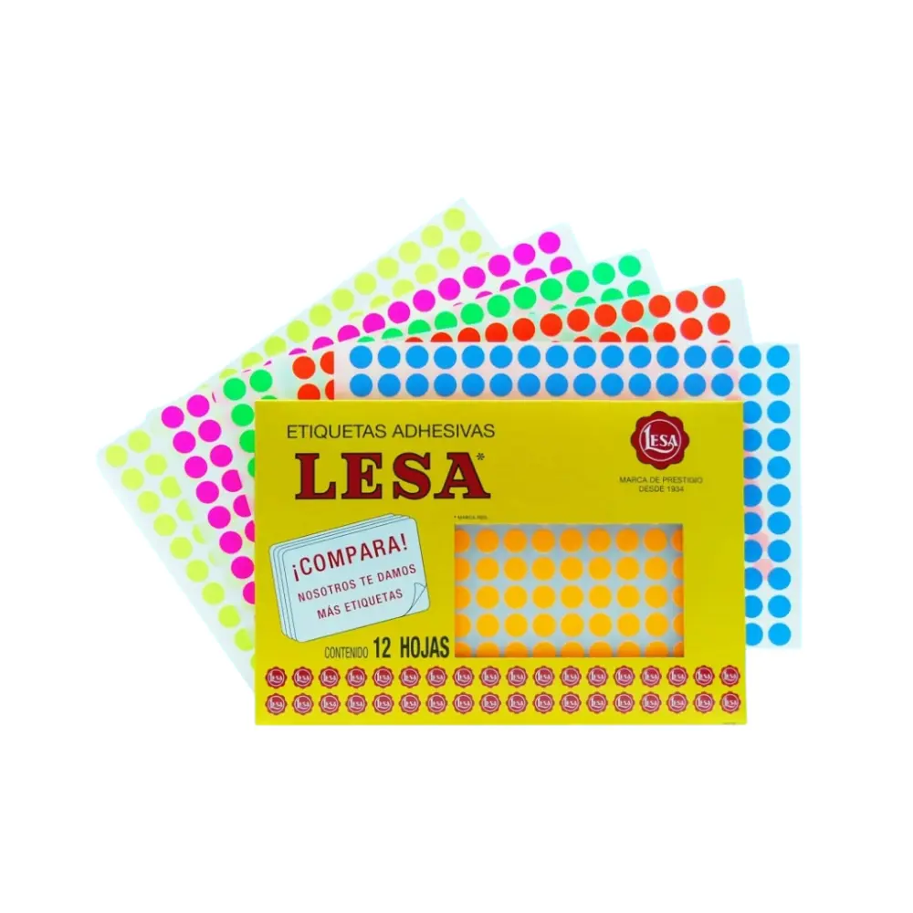 ETIQUETAS LESA 10 BCA 3520 11 MM