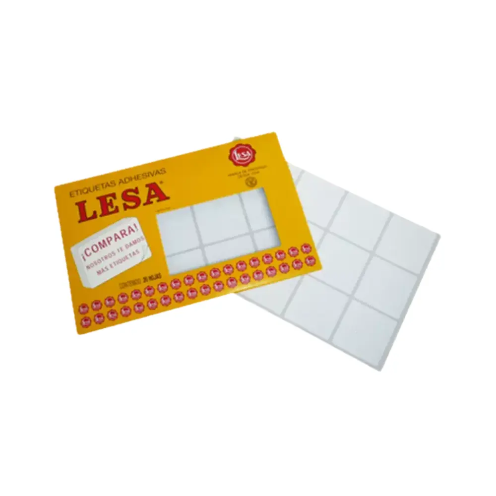 ETIQUETAS  LESA 23 BCA   480 44X44 MM