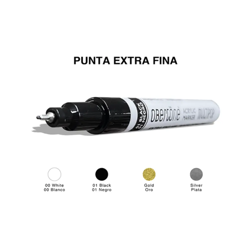 MARCADOR ACRILICO P/MEDIO 315 0 WHITE MULTIPOP