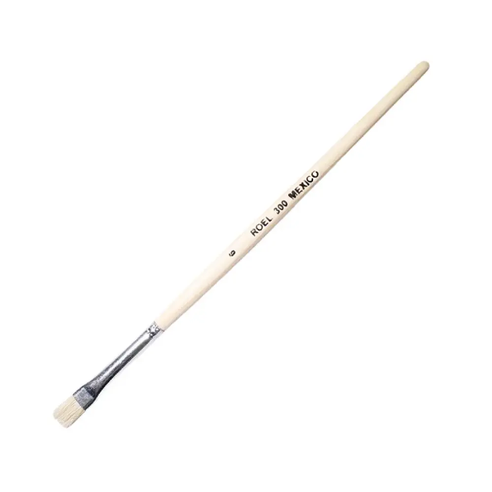 PINCEL MANGO CORTO DE CERDA S-300 #6