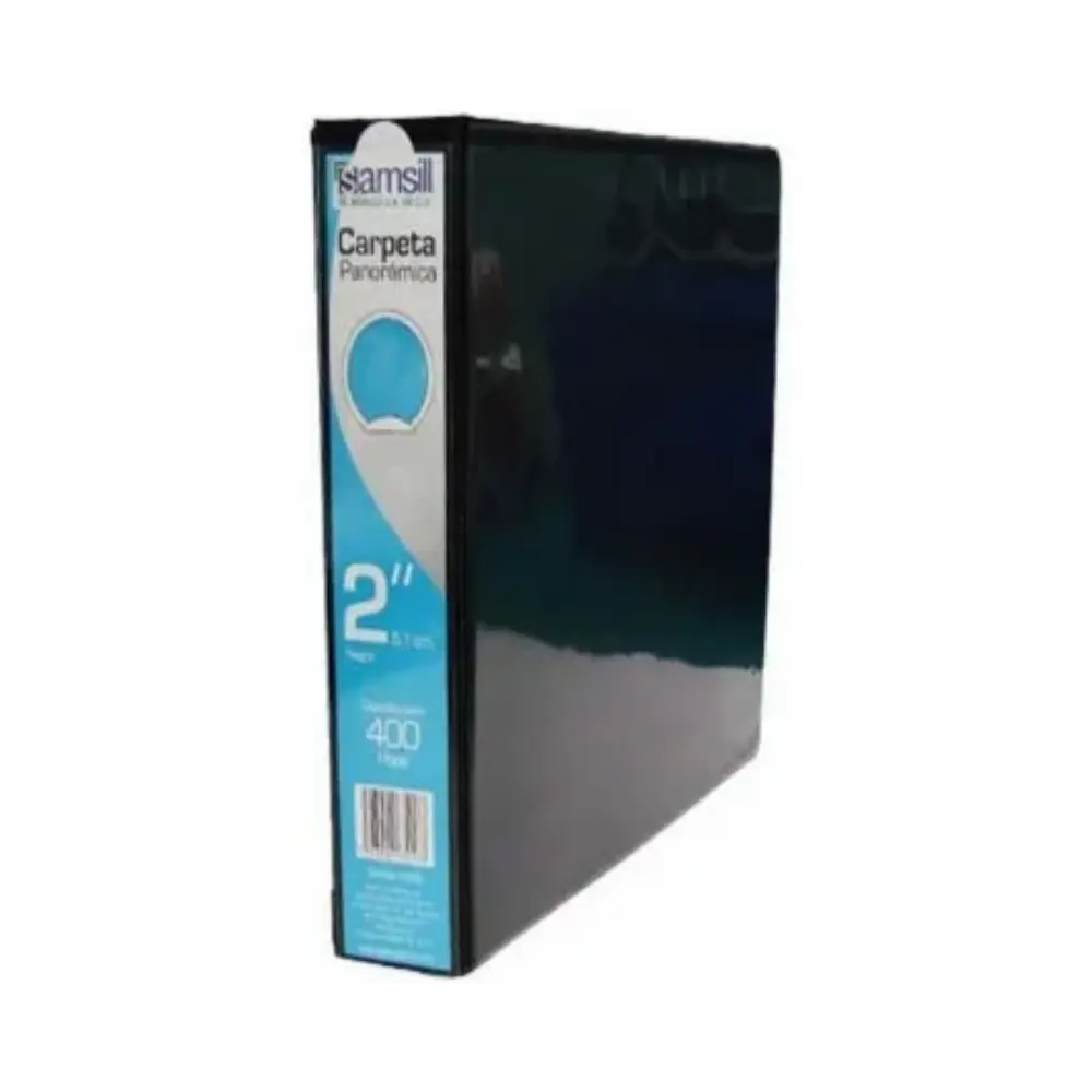 CARPETA SAMSILL C/VENTANA 2 PULG. NEGRA