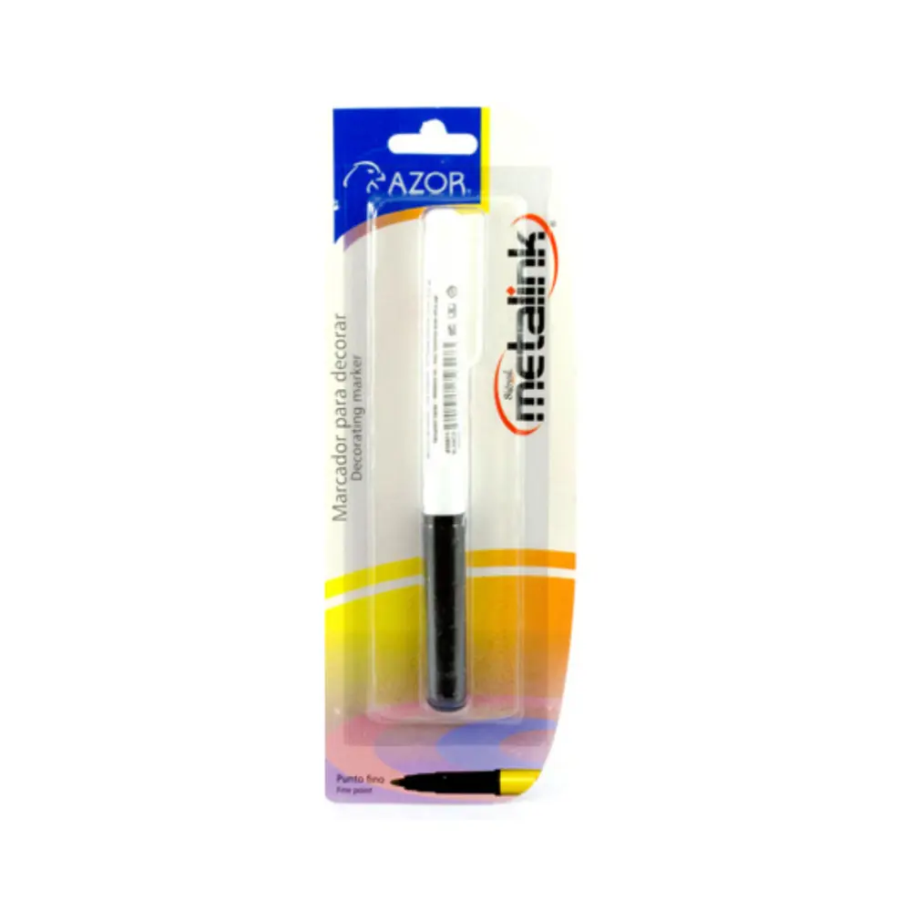 MARCADOR SIGNAL METALINK BLANCO PUNTO FINO