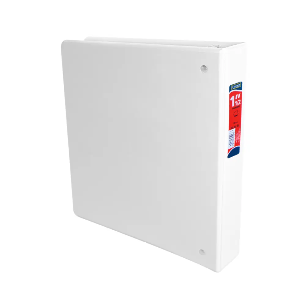 CARPETA KINERA C/VENTANA 1/2  PULG. BLANCA