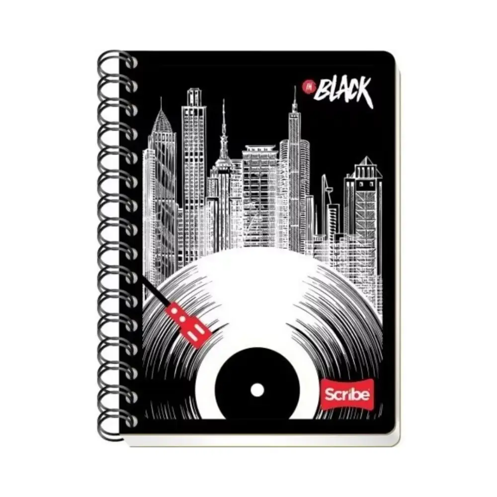 CUADERNO SCRIBE FRANCES 100 H. INBLACK C 5 MM.