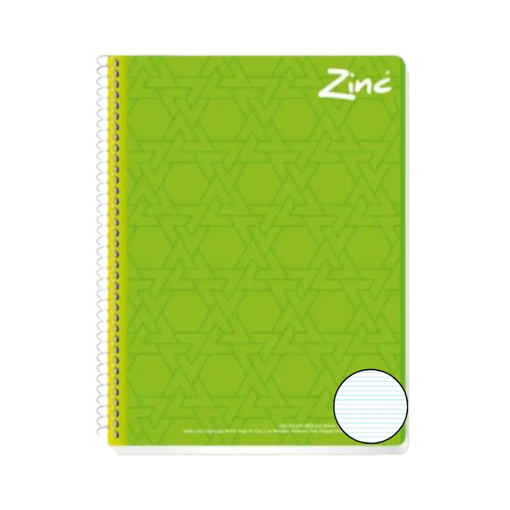CUADERNO PROFESIONAL ZINC 100 H. RAYA
