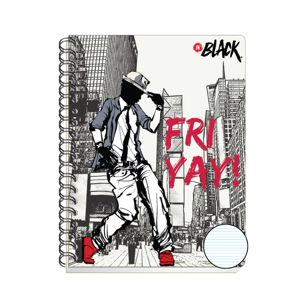 CUADERNO PROFESIONAL INBLACK 100 H. RAYA