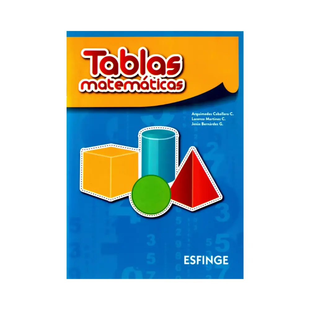 TABLAS MATEMATICAS ARQUIMEDES CABALLERO