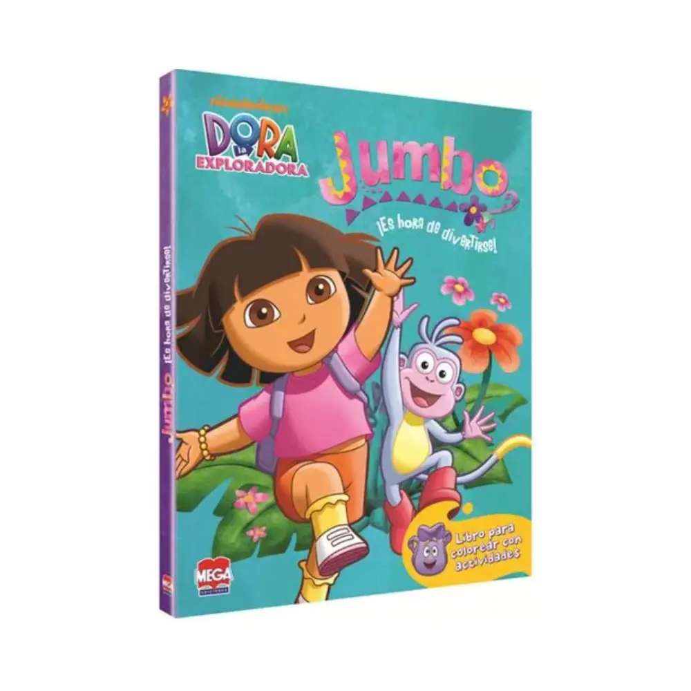 LIBRO P/COLOREAR JUMBO DORA