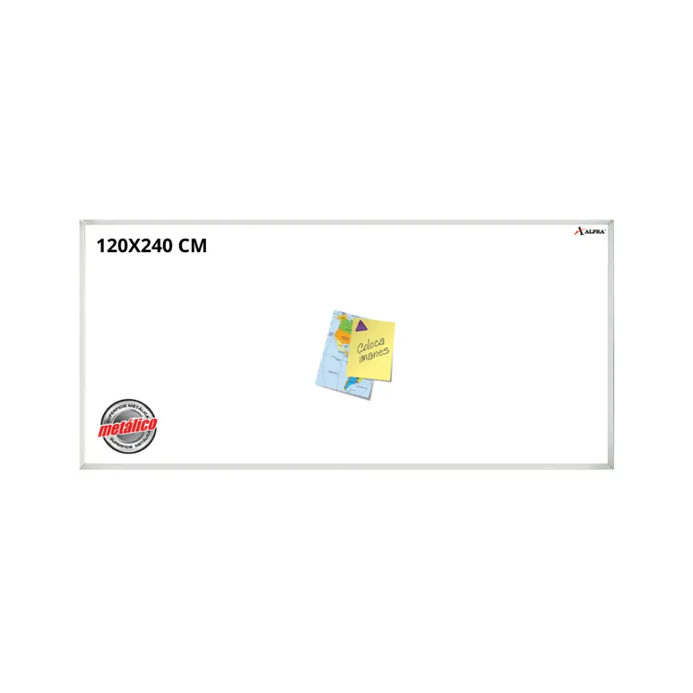 PINTARRON 90870/3216 ALFRA METALICO 120X240 CM